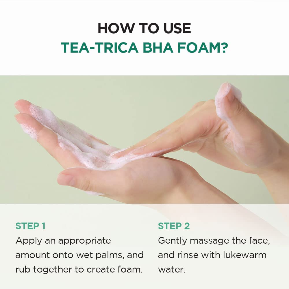 SKIN1004 Madagascar Centella Tea Trica BHA Foam