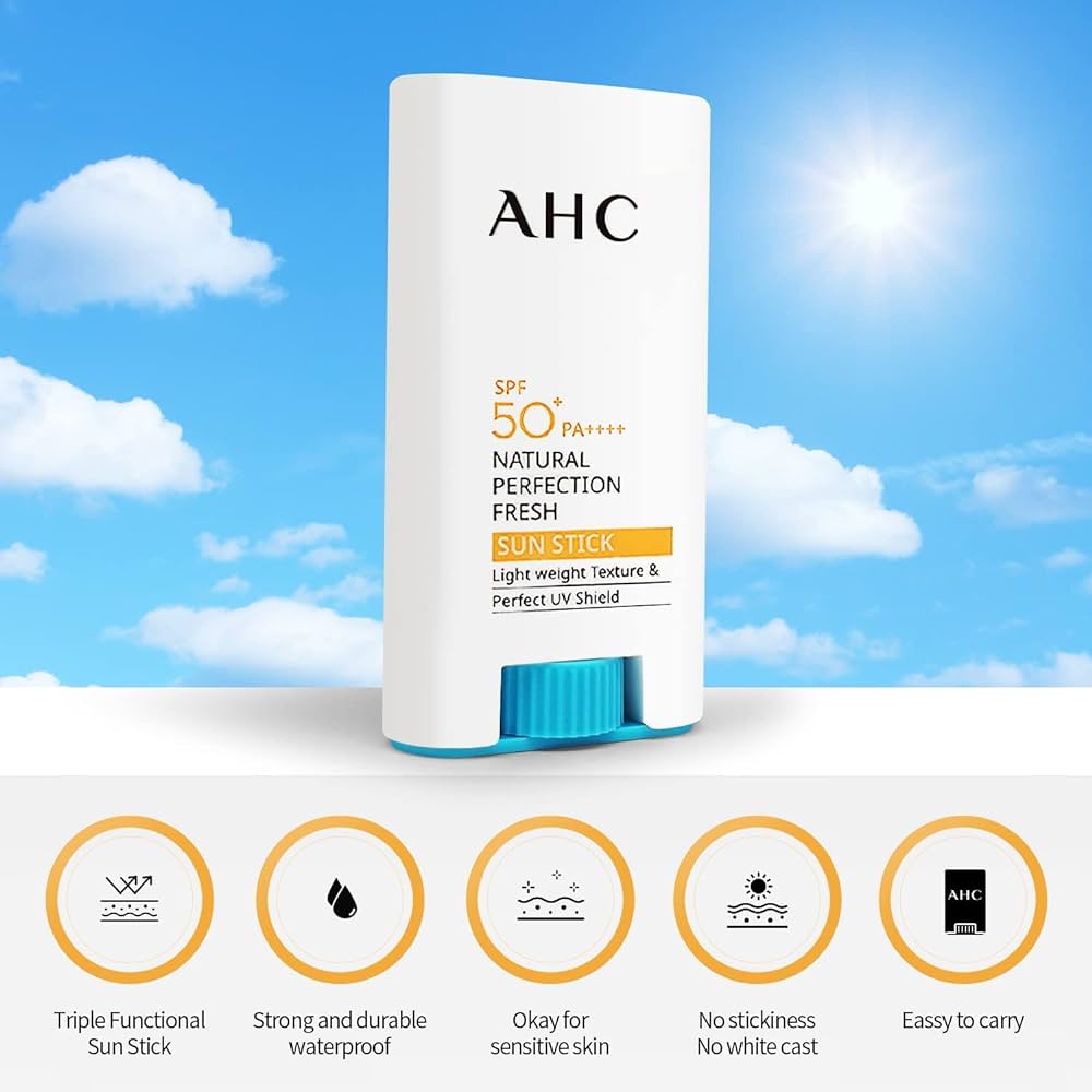 AHC Natural Perfection Fresh Sun Stick SPF 50 | Skindustry