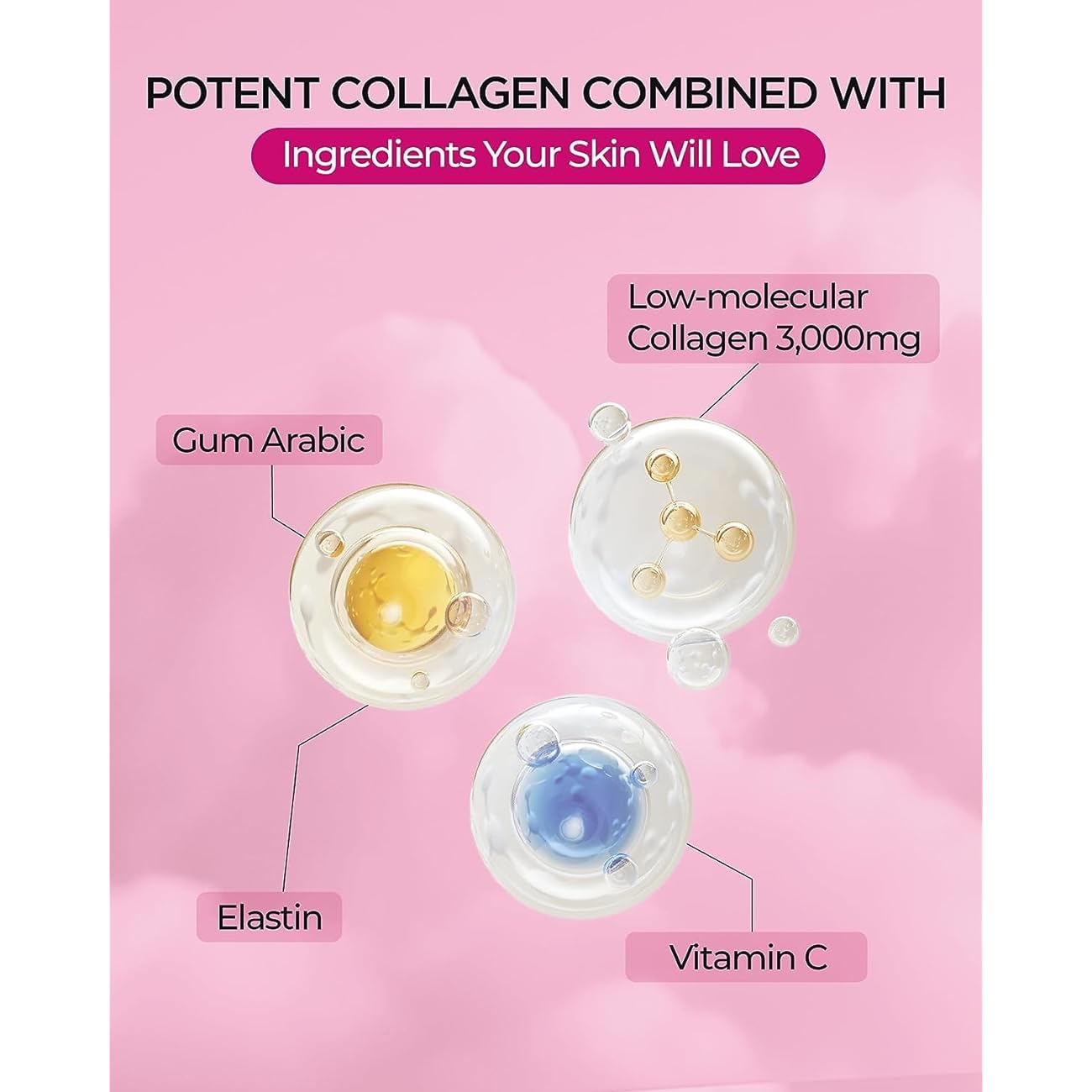 CJ Inner B Glow Shot Collagen 50ml x 6-Pack