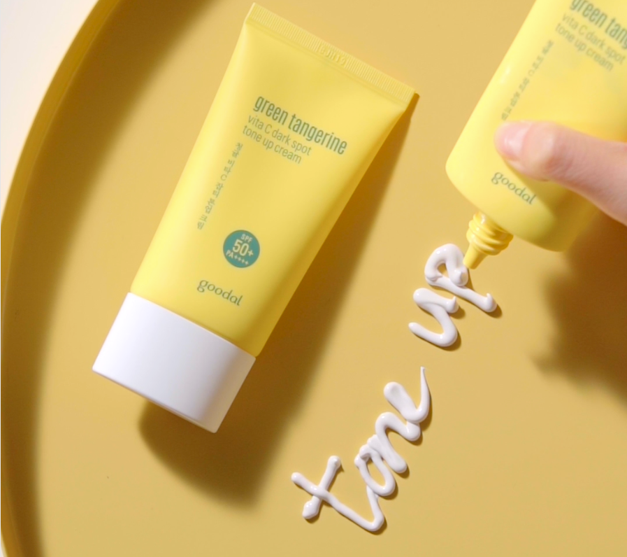 Goodal Green Tangerine Vita C Dark Spot Tone Up Cream SPF50+ PA++++