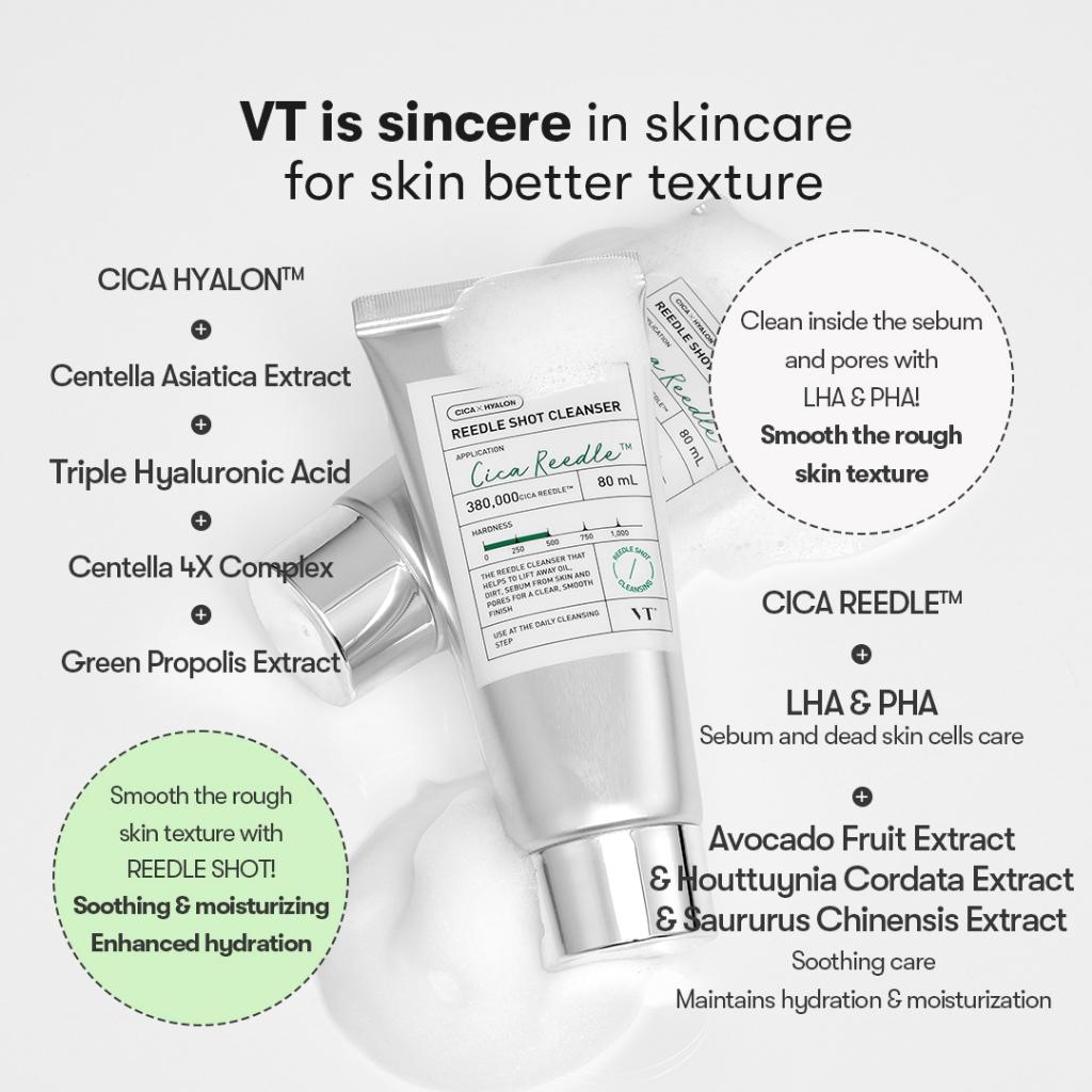 VT Cosmetics- Reedle Shot Cleanser