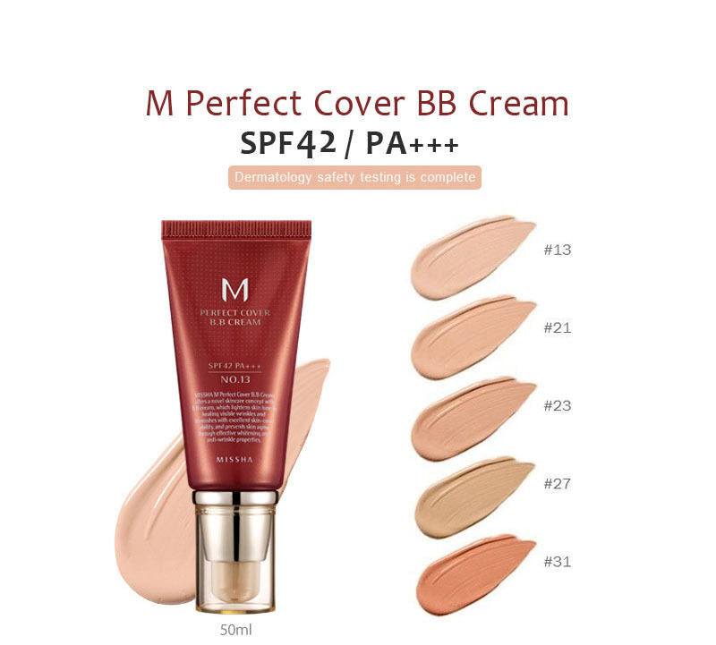 Missha M Perfect Cover BB Cream SPF 42 PA+++ 50ml