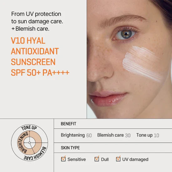 SOME BY MI - V10 Hyal Antioxidant Sunscreen