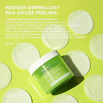 Neogen Bio-Peel Gauze Pads Green Tea