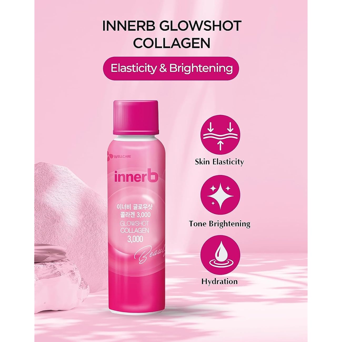 CJ Inner B Glow Shot Collagen 50ml x 6-Pack