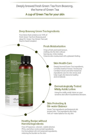 Benton Deep Green Tea Lotion