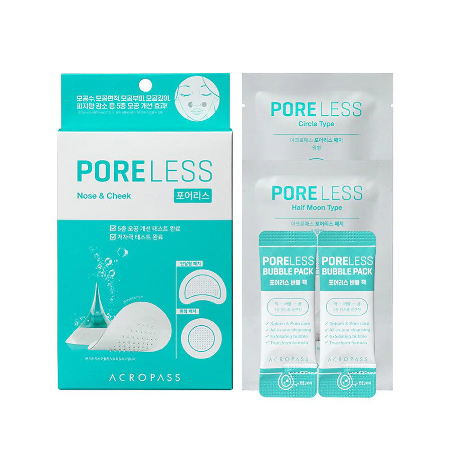 Acropass Poreless Patch (Poreless Patches 4ea + Poreless bubble pack 2ea)