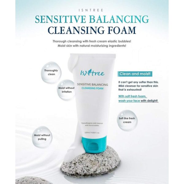 ISNTREE Sensitive Balancing Cleansing Foam 150ml