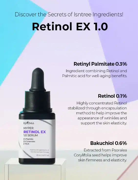 ISNTREE Hyper Retinol Ex 1.0 Serum 20ml