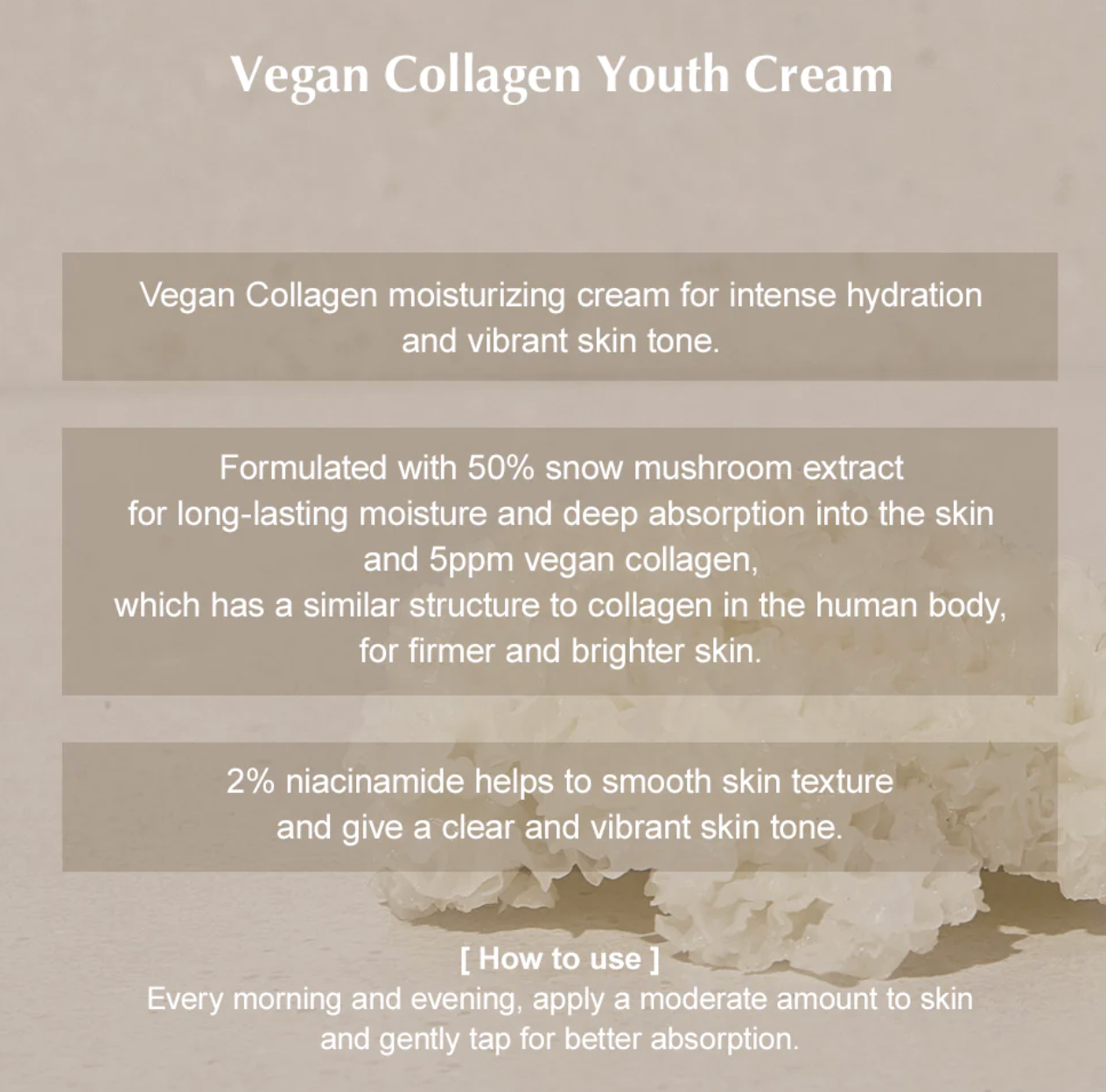 Kaine Vegan Collagen Youth Cream 50ml