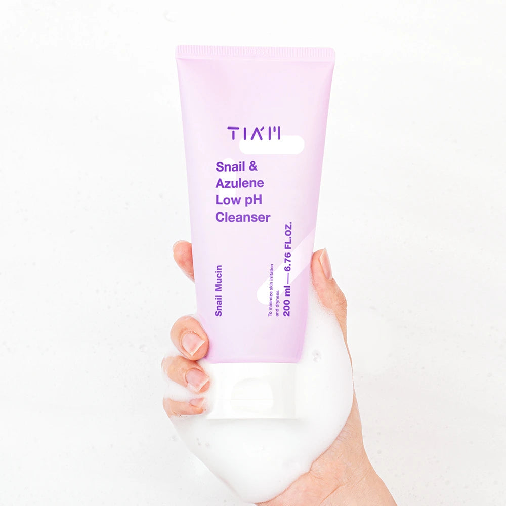 Tiam Snail And Azulene Low Ph Cleanser 200ml