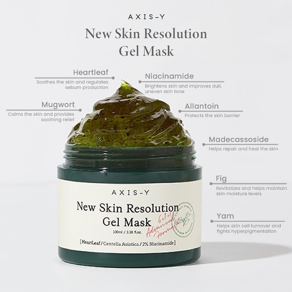 Axis-Y New Skin Resolution Gel Mask 100ml