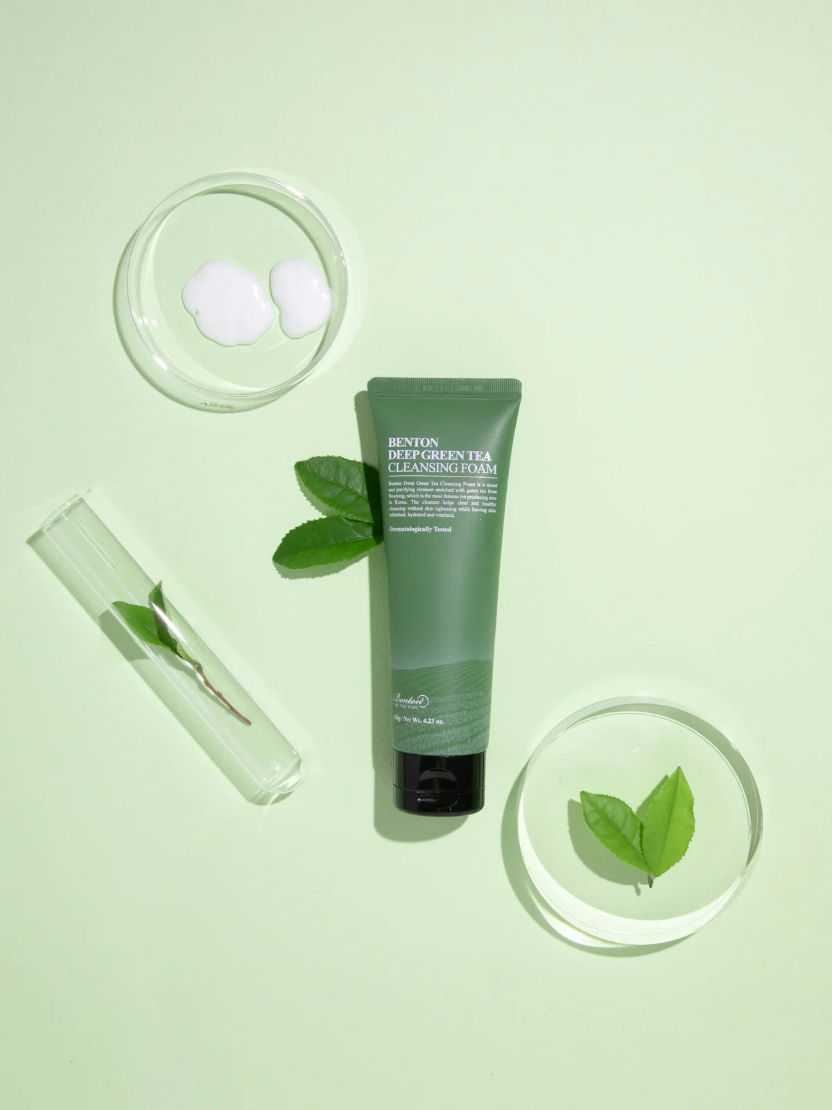 Benton Deep Green Tea Cleansing Foam