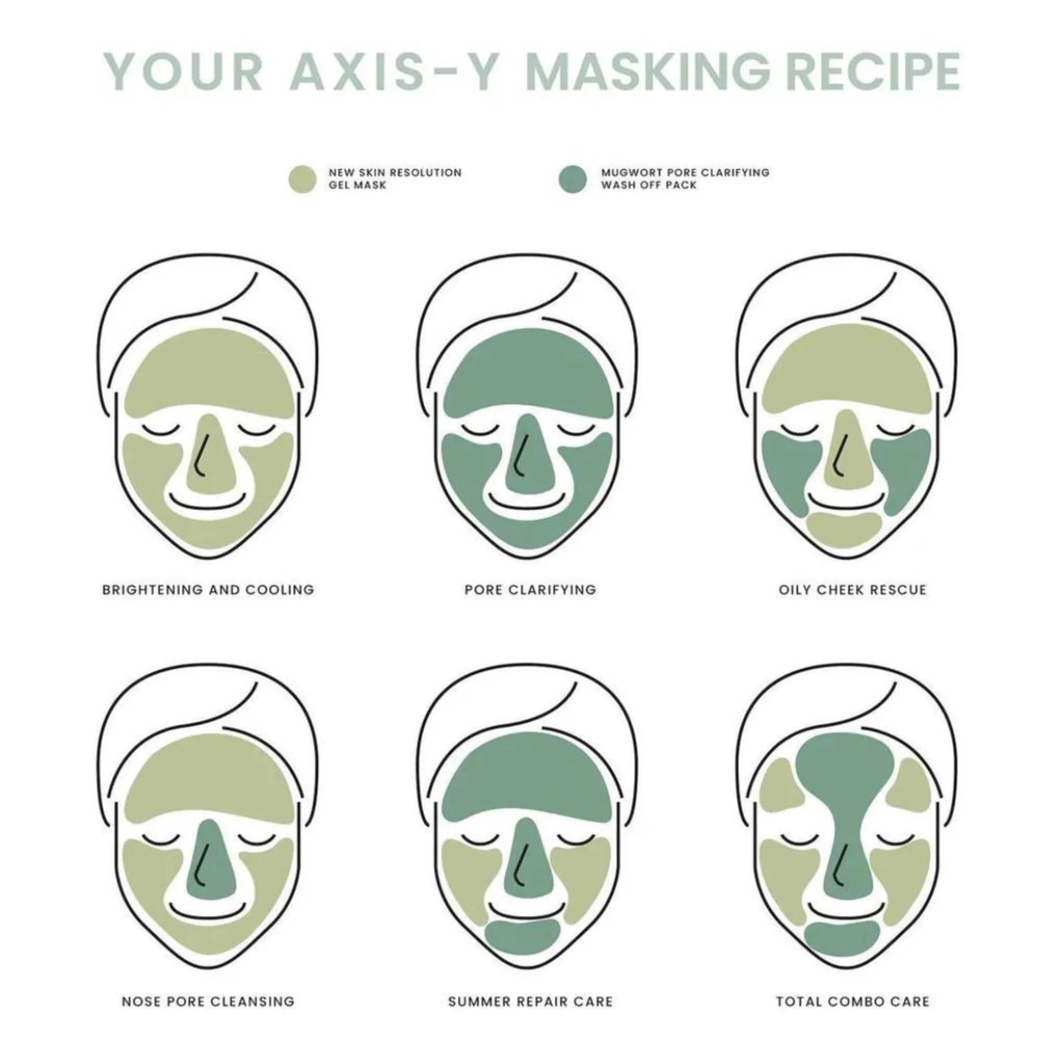 Axis-Y Mask Now Glow Later Duo Set