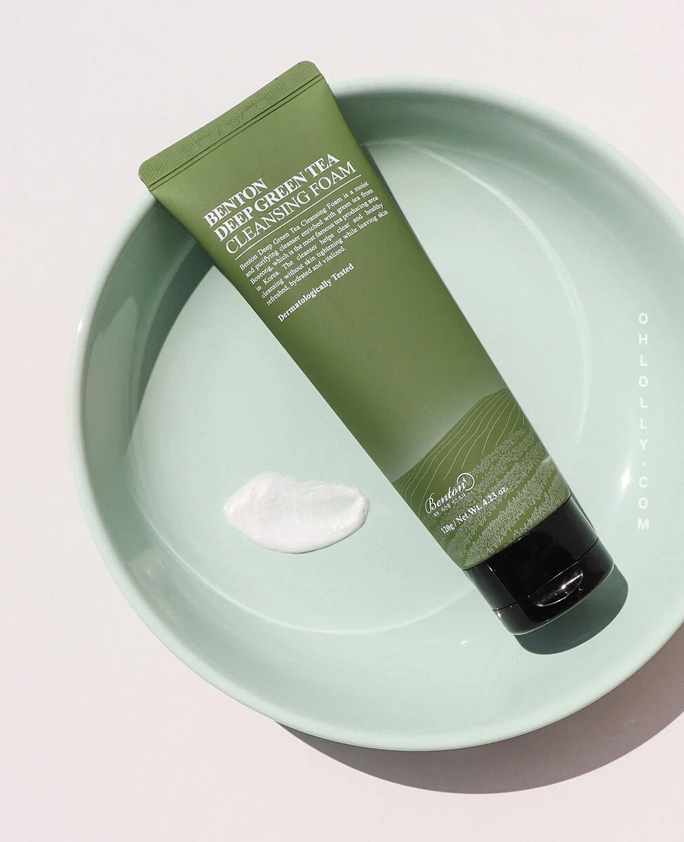 Benton Deep Green Tea Cleansing Foam