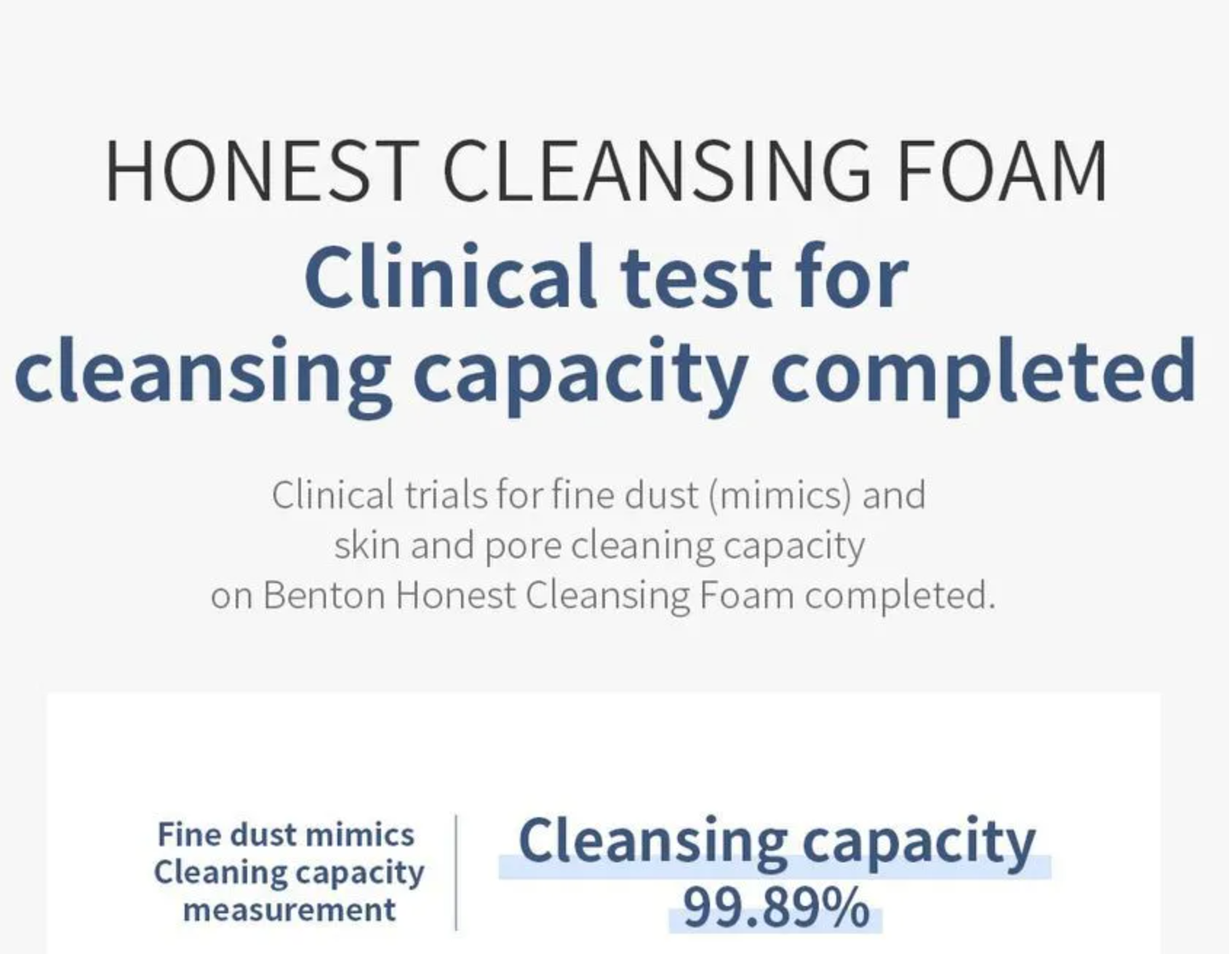 Benton Honest Cleansing Foam