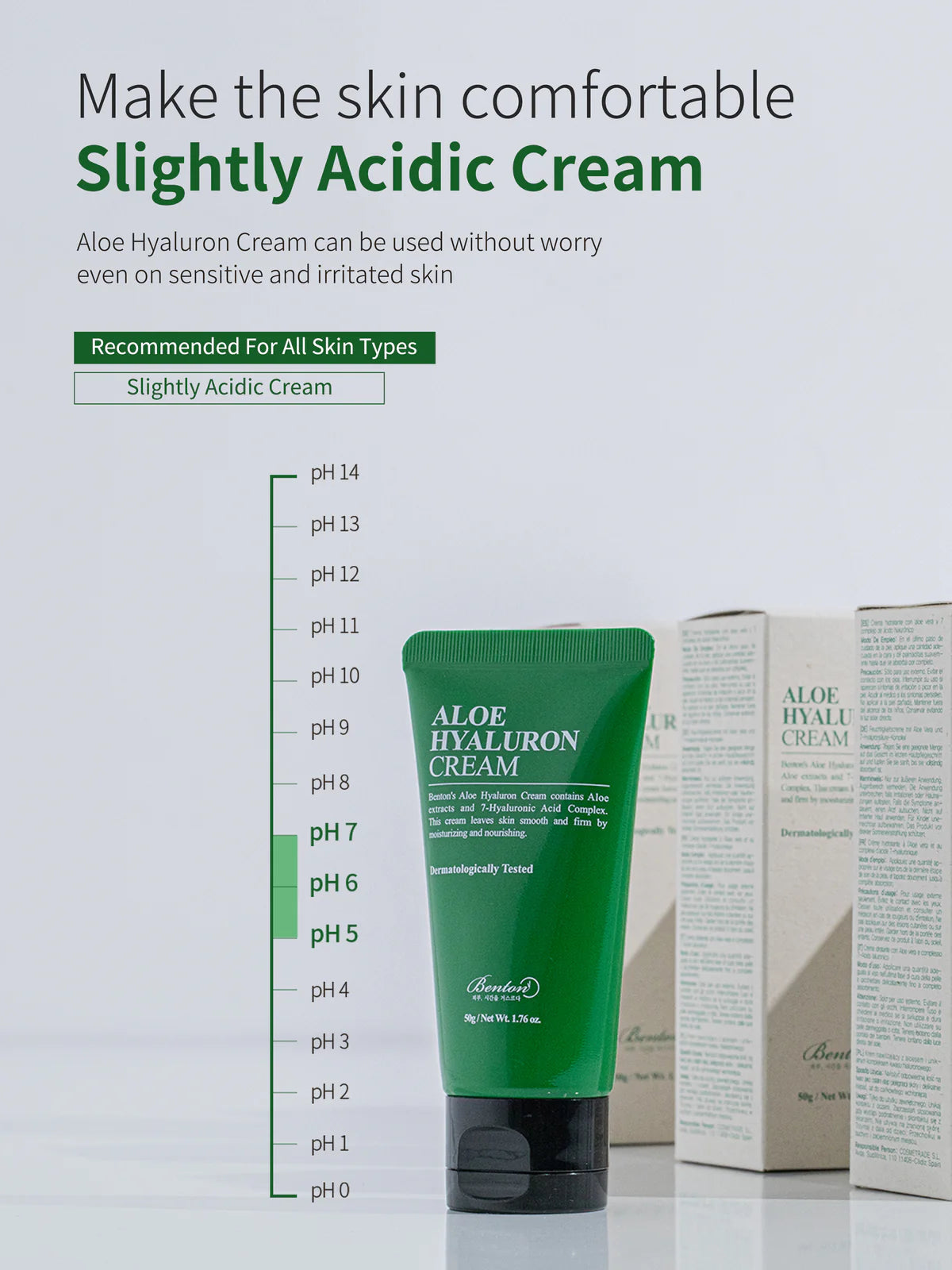 Benton Aloe Hyaluron Cream 50G