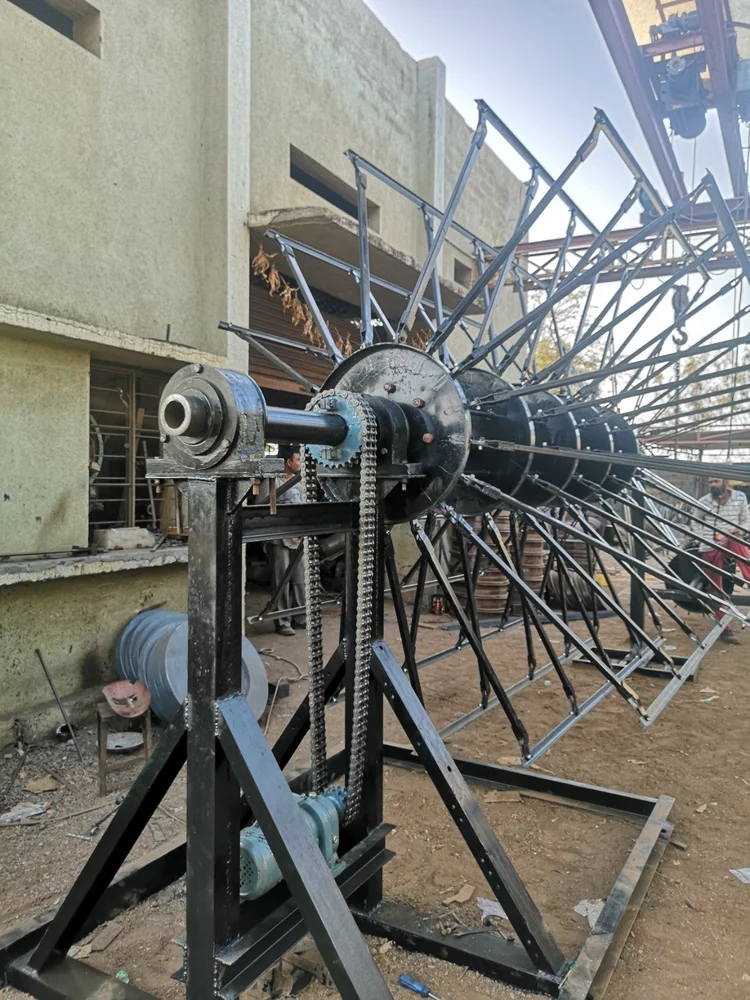 2400mm Motor Operated Collapsible Reinforcement Machine
